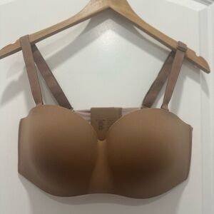 Soma Embliss Seamless Brown Strapless Bra